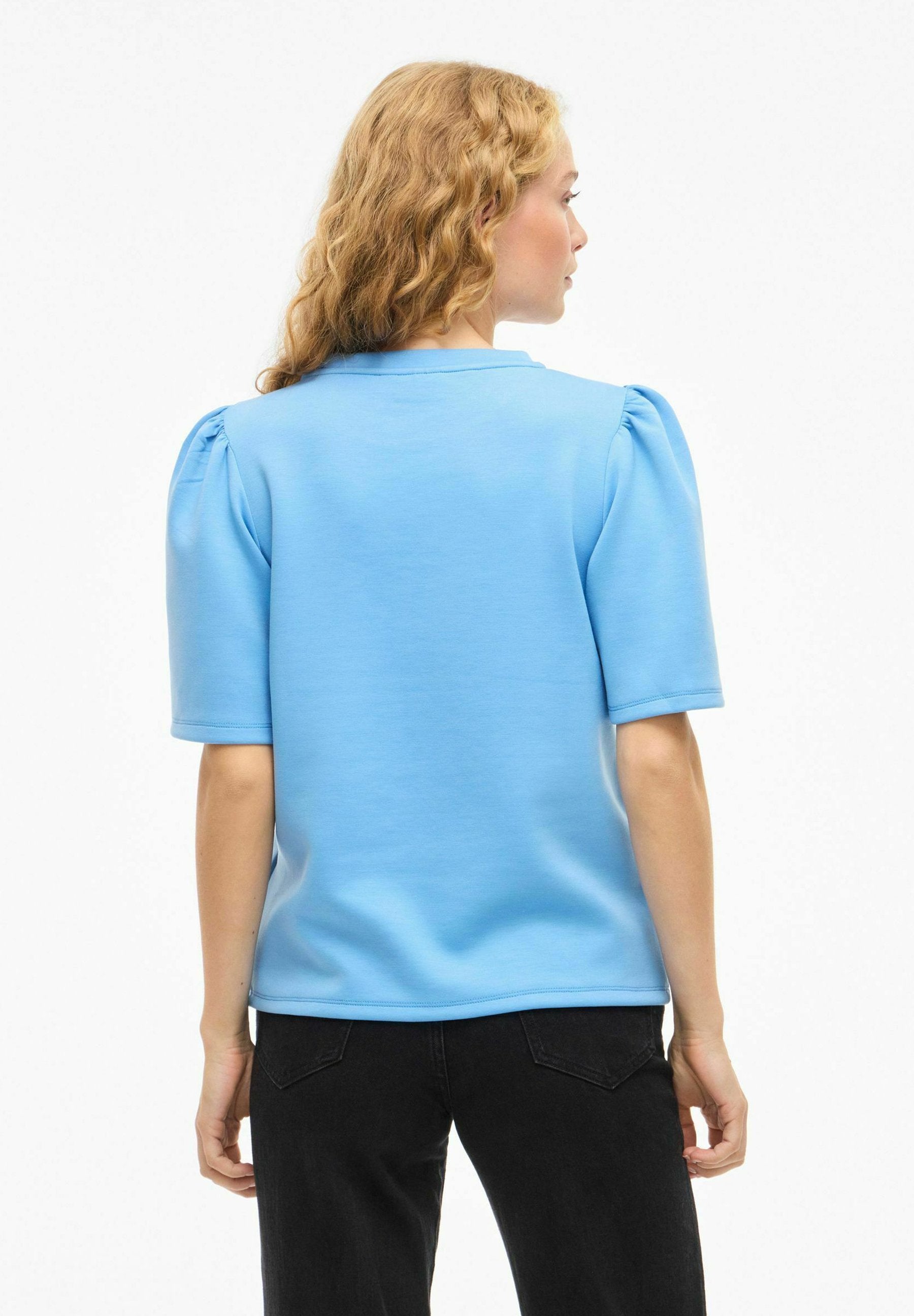 VILA Short sleeved sweat VISANDY Round neck