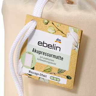 Akupressur-Matte, beige ebelin