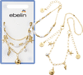 Armbänder maritim mit Perlen, Gold-Optik ebelin