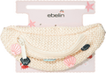 Bauchtasche aus Bast mit Muscheln ebelin