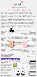 Brow Styling Set Secret Flower Charm 2tlg. ebelin