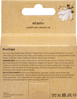 Brusttape beige ebelin