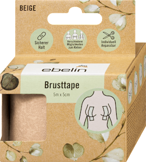Brusttape beige ebelin