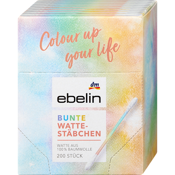 Bunte Wattestäbchen  ebelin