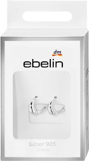 Creolen 925 Silber Tropfenform ebelin