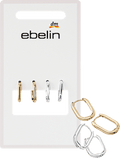Creolen, Gold- & Silber-Optik ebelin
