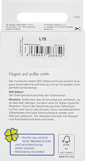 Creolen mit Zirkoniasteinen 925 Silber  ebelin