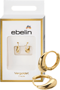 Creolen vergoldet Tropfenform ebelin