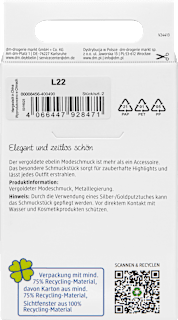 Creolen vergoldet Tropfenform ebelin