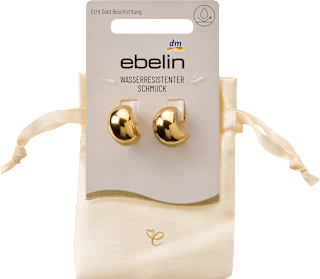 Creolen wasserfest, Gold-Optik ebelin