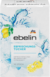 Erfrischungstücher Citrusduft ebelin