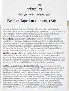 Fashion Tape auf der Rolle Touch of Summer, 5m ebelin