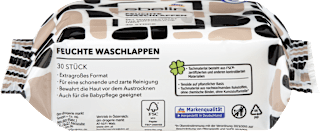 Feuchte Waschlappen Seide ebelin