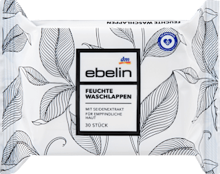 Feuchte Waschlappen Seide ebelin