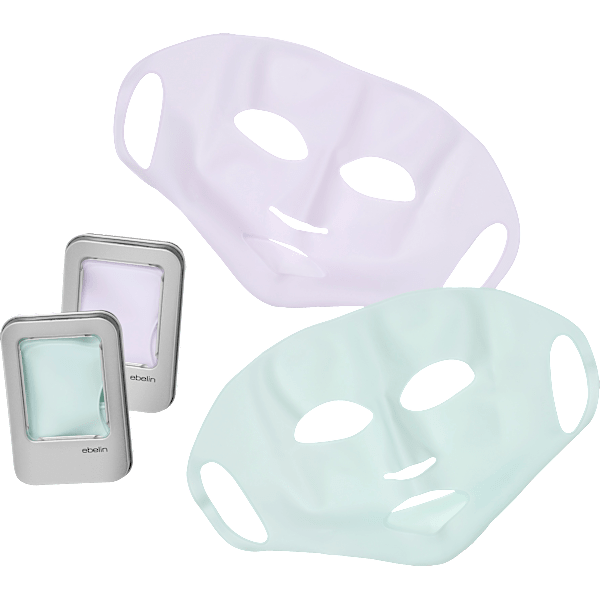 Gesichtsmaske Silikon, wiederverwendbar ebelin