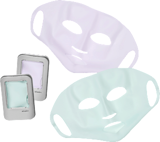 Gesichtsmaske Silikon, wiederverwendbar ebelin