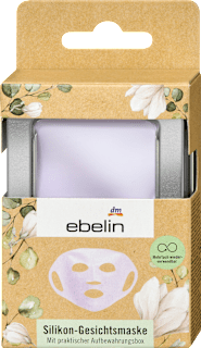 Gesichtsmaske Silikon, wiederverwendbar ebelin