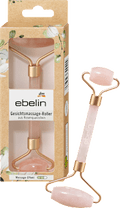 Gesichtsmassageroller aus Rosenquarz ebelin