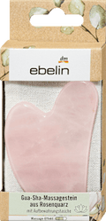 Gua Sha Y-Stein Rosenquarz ebelin