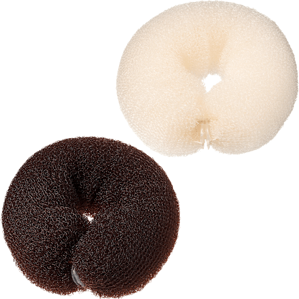 Haar-Donut klein, blond/braun ebelin