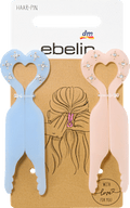 Haar-Pins, pastell ebelin