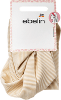 Haarband strukturiert, beige ebelin