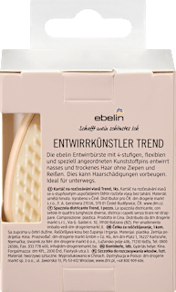Haarbürste Entwirrkünstler Trend ohne Griff ebelin