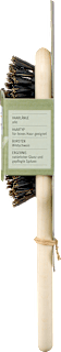 Haarbürste Holz Glanz, schmal ebelin