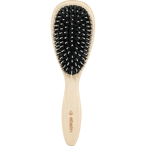 Haarbürste Holz Pflege & Glanz, oval ebelin