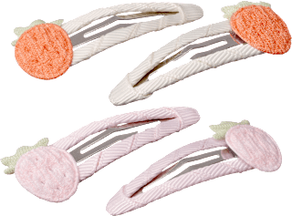 Haarclips Erdbeeren ebelin