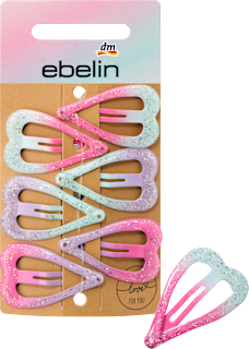 Haarclips Herzchen ebelin