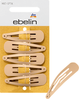 Haarclips Matt-Optik, blond ebelin