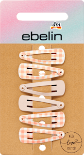 Haarclips mini bunt ebelin