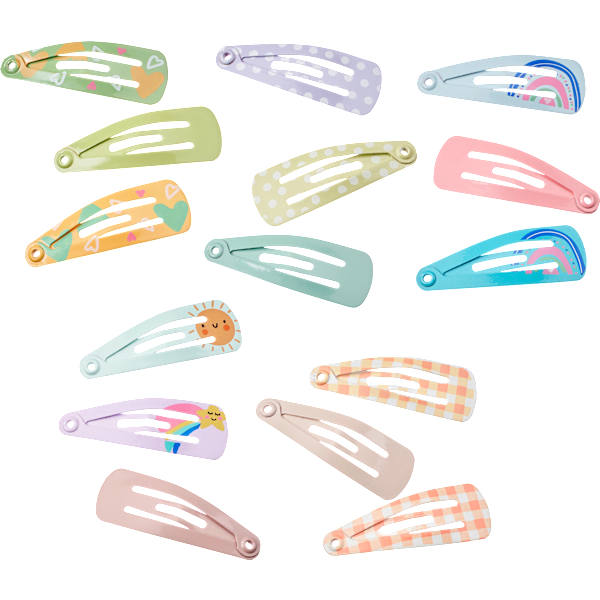 Haarclips mini bunt ebelin