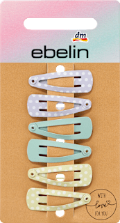 Haarclips mini bunt ebelin