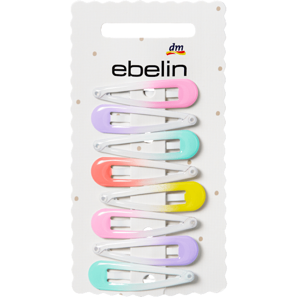 Haarclips mini, Farbverlauf ebelin