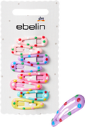 Haarclips mini mit Punkten, bunt ebelin
