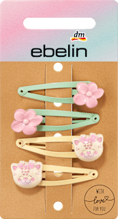 Haarclips mit verschiedenen Motiven ebelin