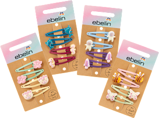 Haarclips mit verschiedenen Motiven ebelin