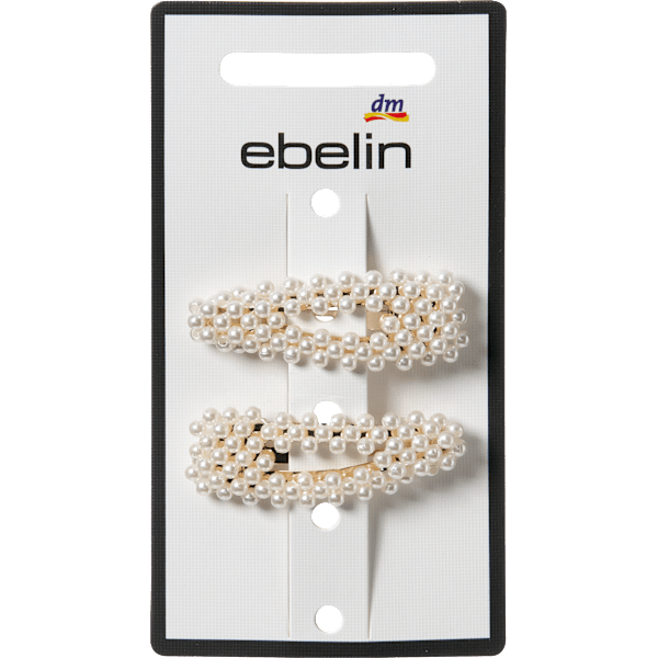 Haarclips Perlen klein ebelin
