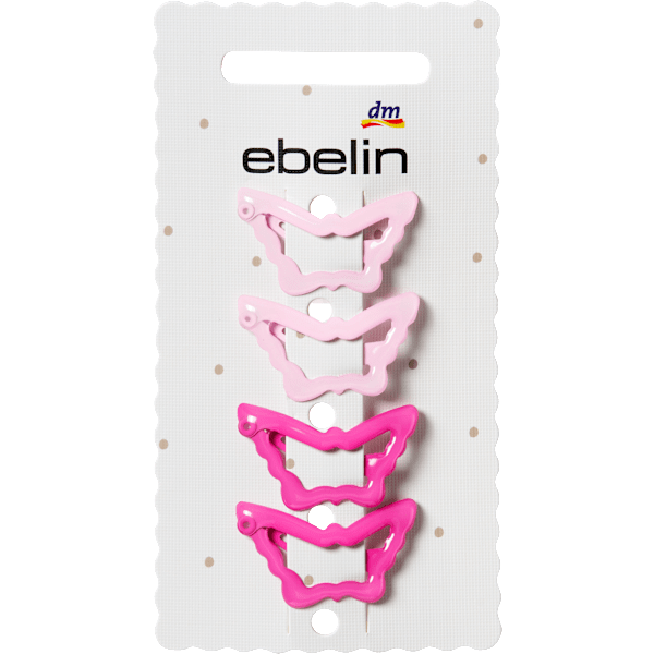 Haarclips Schmetterling ebelin