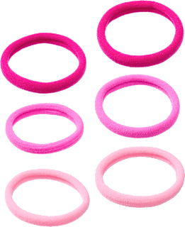 Haargummi Rosa/Bunt-Mix ebelin