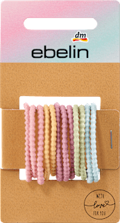 Haargummi Struktur bunt ebelin