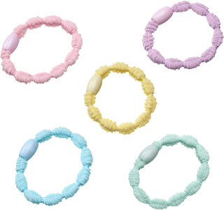 Haargummis Bubbles ebelin