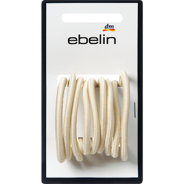 Haargummis dick, blond  ebelin