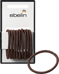 Haargummis dick, braun ebelin