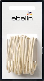Haargummis dünn, blond  ebelin