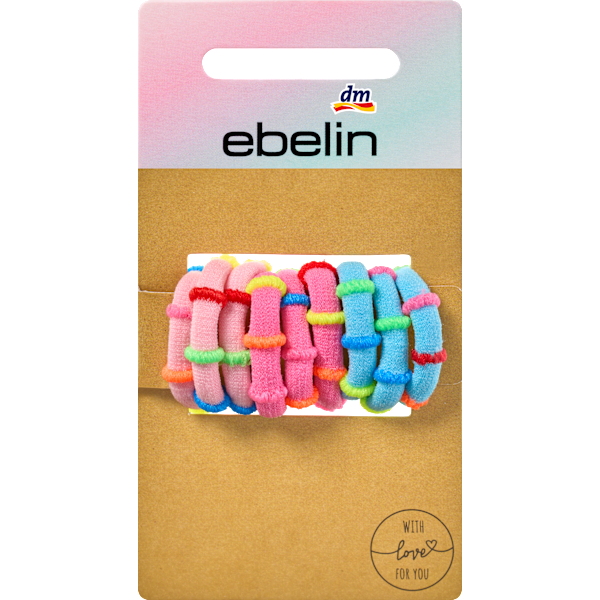 Haargummis gestreift bunt  ebelin