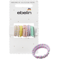 Haargummis gewellt, pastellfarben ebelin