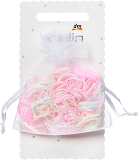 Haargummis mini, bunt ebelin